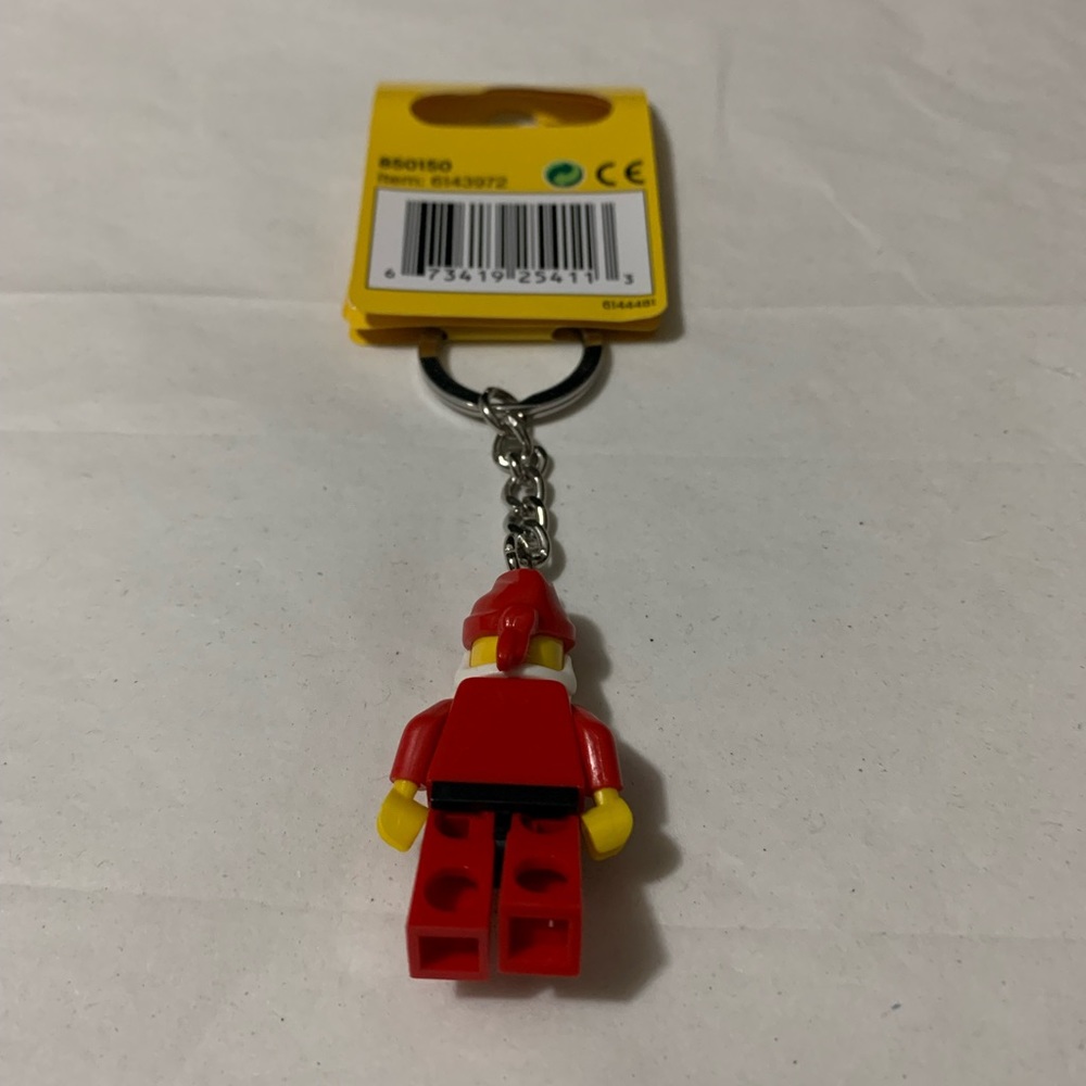 NWT Lego Santa keychain - Picture 2 of 2